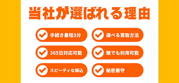 買取セブンの特徴