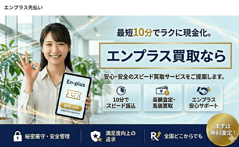 エンプラス先払い-先払い買取